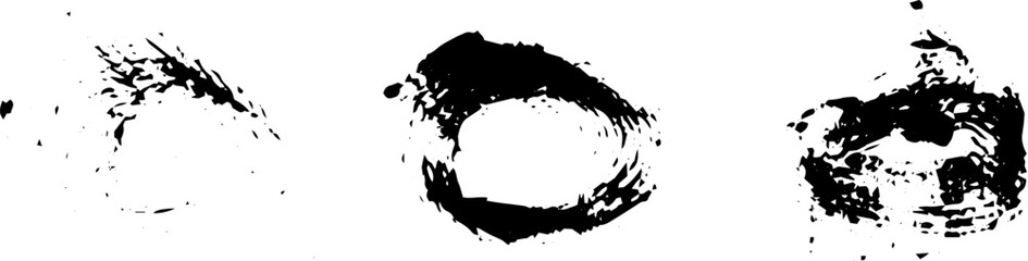 Black spot mark vector illustration for graphic design. Isolation vector spot.