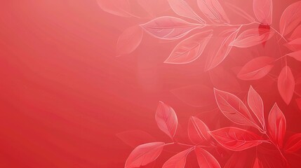 A simple and fresh red background that is smooth and uniform. It has a clean and pure appearance without any distractions. The red color is vibrant and eye - catching, creating a strong visual impact.