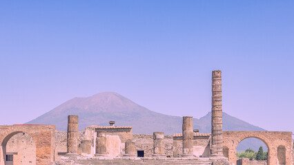 Pompeji  antike Stadt in Kampanien, Italien,