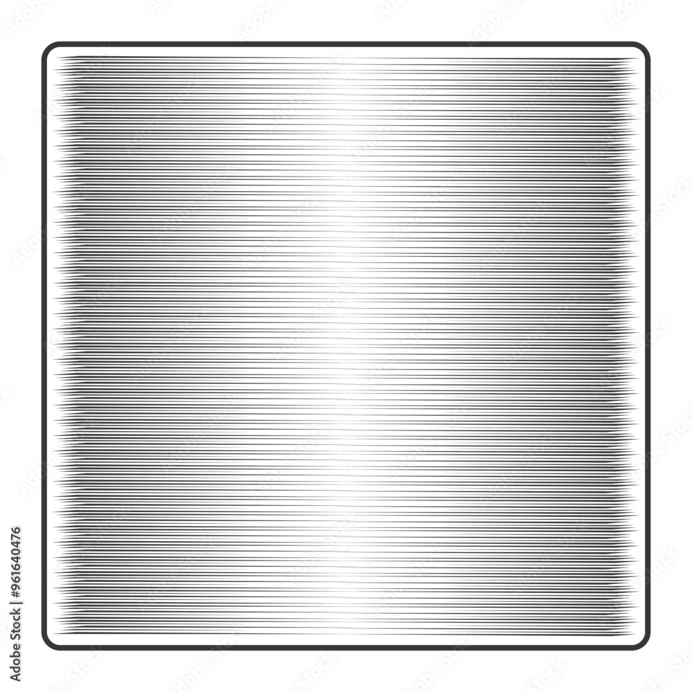 Poster abstract lined gradient background. horizontal black stripes. fading light effect in the center. min