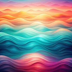 Intricate Gradient with Vibrant and Muted Tones