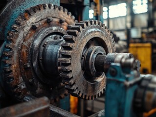 Industrial Machinery in Operation