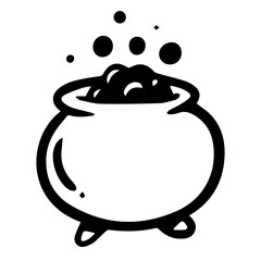 Halloween doodle element vector