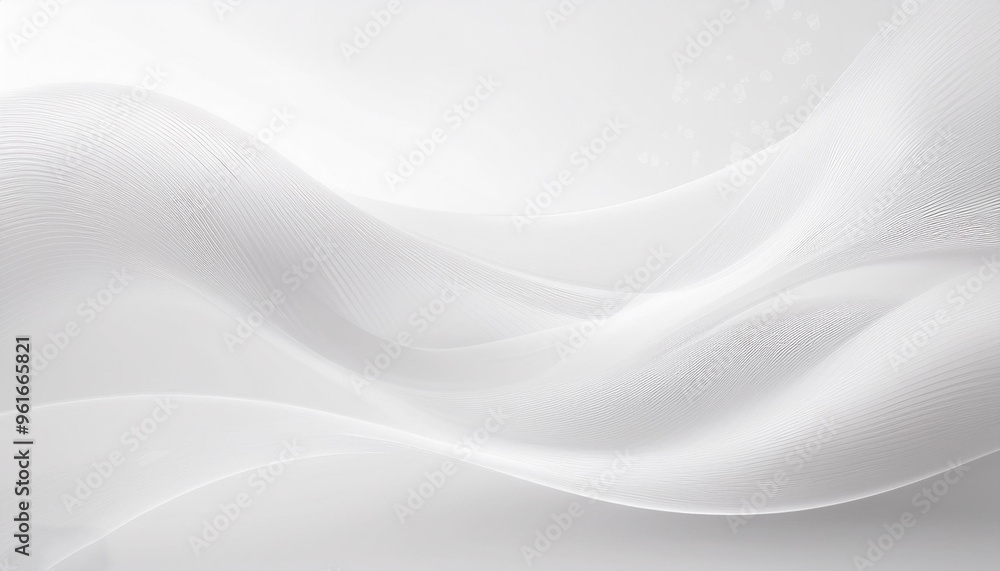 Poster abstract elegant background design with grey and white wave lines. horizontal gray background with w