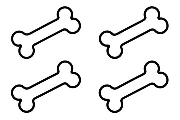 
Dog Bone vector bundle, Dog bone Svg, Dog bone icon set, Dog bone silhouette
