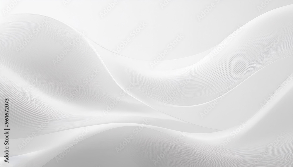 Poster abstract grey background poster with dynamic waves. technology network. particle mist network cyber 