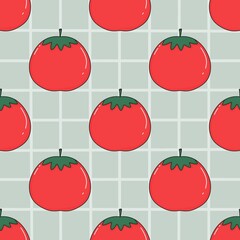 Tomato pattern background