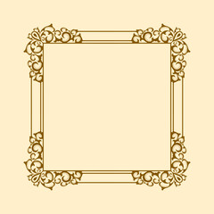 vintage border elements