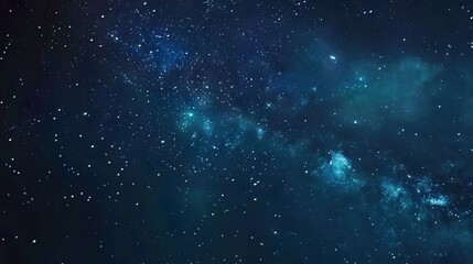 Blue_galaxy_Milky_way_night_sky_Space_background