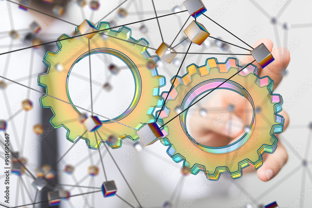 Poster Engineering And Design Image gears