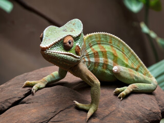 Fototapeta premium The Secret Life of Chameleons