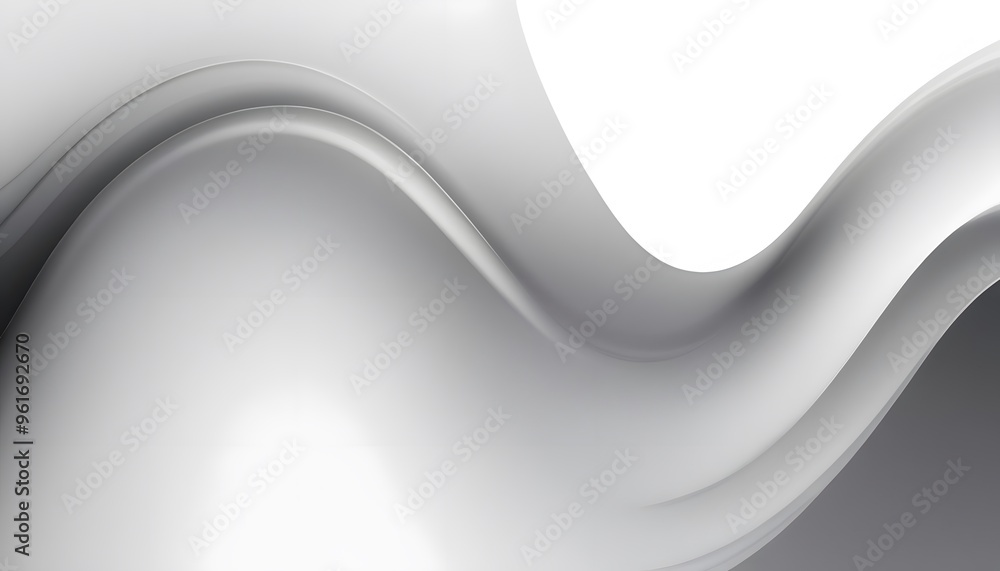 Poster abstract gradient glass morphism background, white. gray color. white wave pattern backgrounds abstr