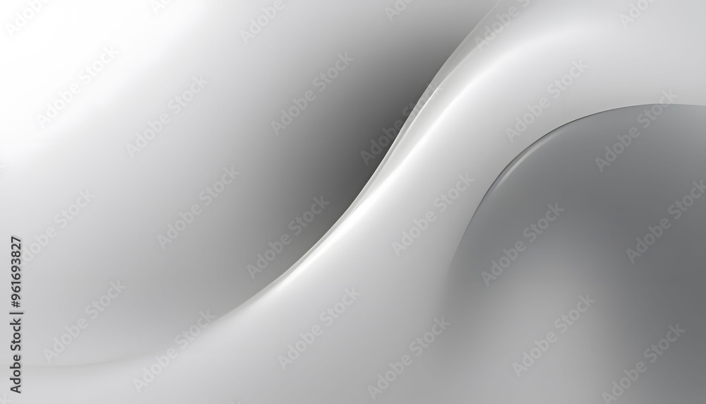 Poster abstract gradient glass morphism background, white. gray color. white wave pattern backgrounds abstr