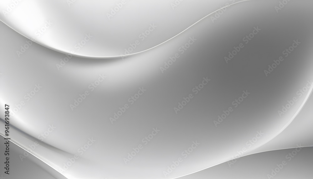 Poster abstract gradient glass morphism background, white. gray color. white wave pattern backgrounds abstr