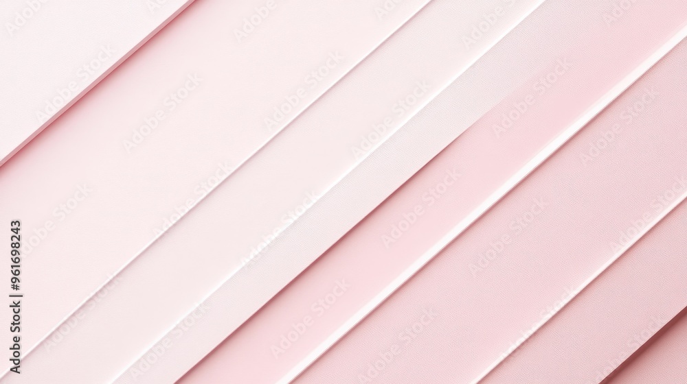 Aufkleber pale pink background with a subtle, diagonal stripe pattern, creating a stylish and sophisticated lo