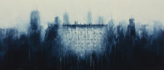 Fototapeta premium Fading Memories, Calendar