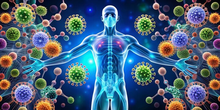 Guardian of health immune response system defense