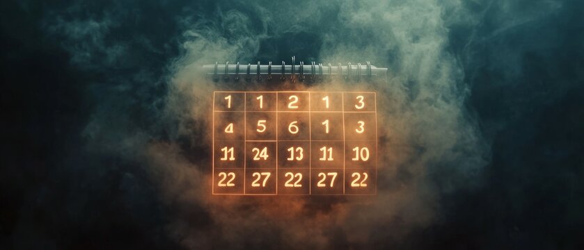 Fading Memories, Calendar
