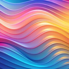 Obraz premium Vibrant Gradient with Dynamic Textures and Depth