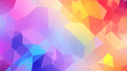 Obraz premium Vibrant abstract geometric pattern showcasing a blend of colors in an artistic composition