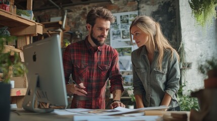 Collaborative Work and Creativity in Rustic Studio