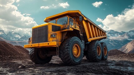 Large quarry truck dump truck quarry mining mining iron ore mining gold diamond copper