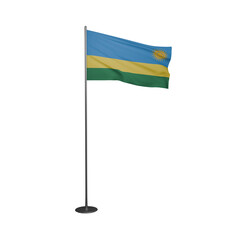 Rwanda Flag 3