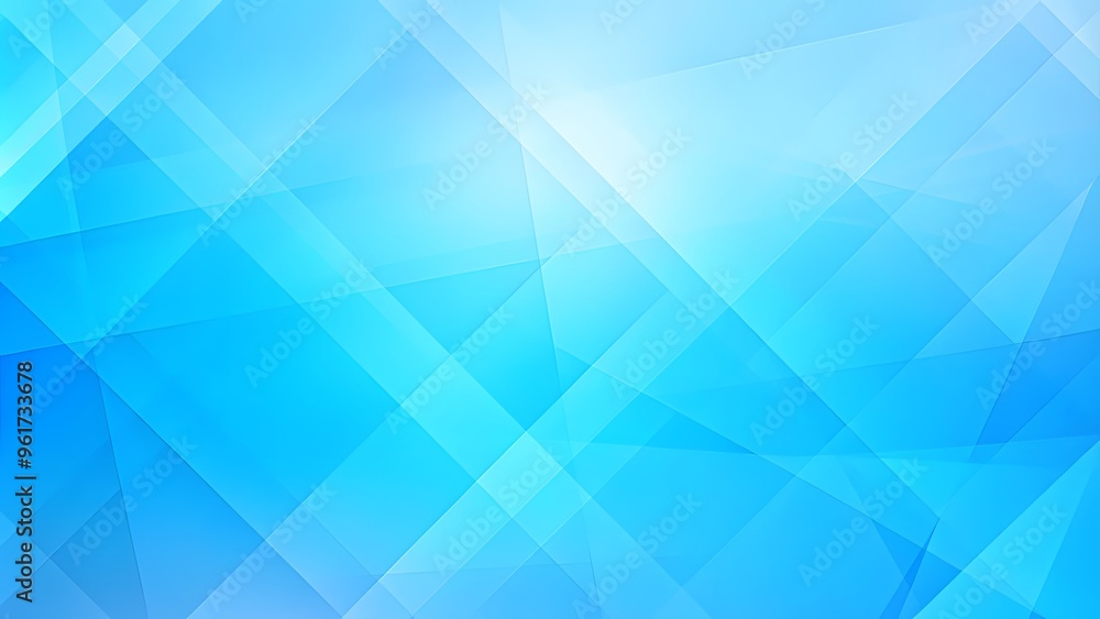 Poster Abstract light blue background. Vector abstract graphic design banner pattern presentation background web template. Abstract blue background. Vector graphics.