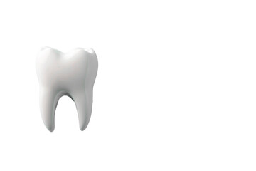 tooth isolated on  a transparent background