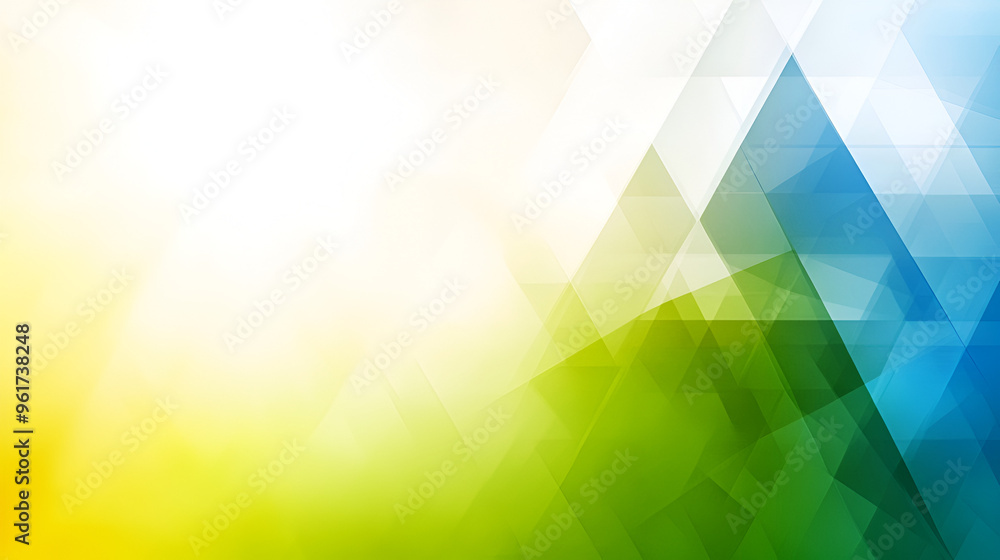 Aufkleber abstract geometric pattern featuring bright colors and gradients, creating a vibrant atmosphere in a