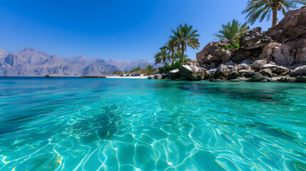 Fototapeta premium Home Kaleidoscopic Colored Coral Reefs And