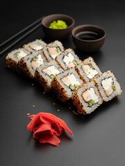 Philadelphia Sesame and cheese roll