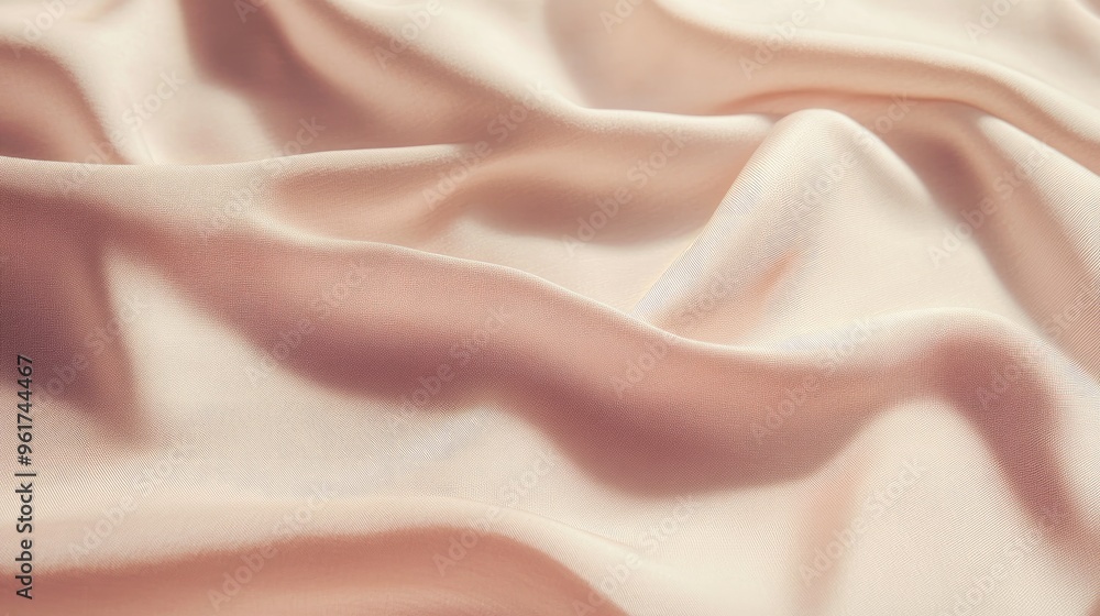 Poster soft pink background with a subtle, textured finish resembling fabric, creating a cozy and inviting 