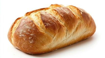 Fototapeta premium Freshly Baked Loaf of White Bread
