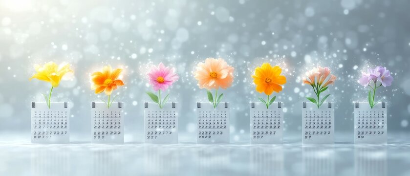 Time in Bloom, Calendar