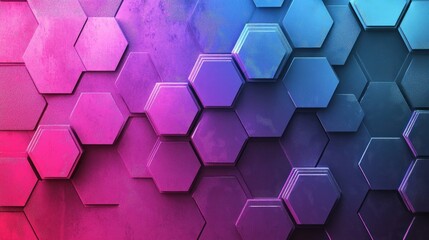 Abstract Hexagon Pattern