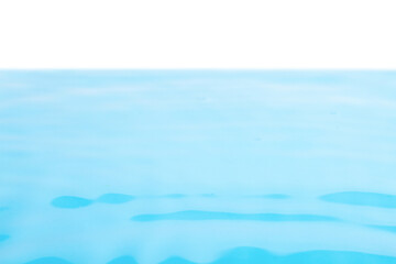 Water. on isolated transparent background..