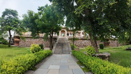 Exterior of Maharaniyon Ki Chhatriyan ( funeral site of royal women ) , Jaipur