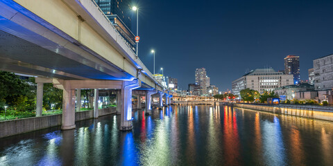 Fototapeta premium 中之島付近の夜景