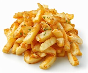 pile potatoes with parise