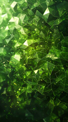 Obraz premium Light green abstract background, elegant background with polygons, and frame background
