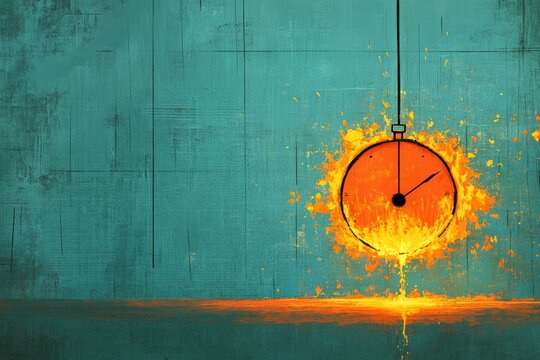 Pendulum of Flames, Pendulum clock