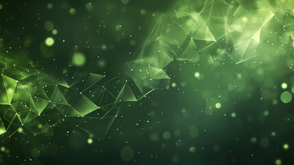Light green abstract background, elegant background with polygons, and frame background