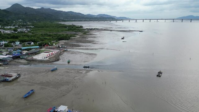 a Lau Fau Shan Seafood Fishing Village, Feb 18 2023