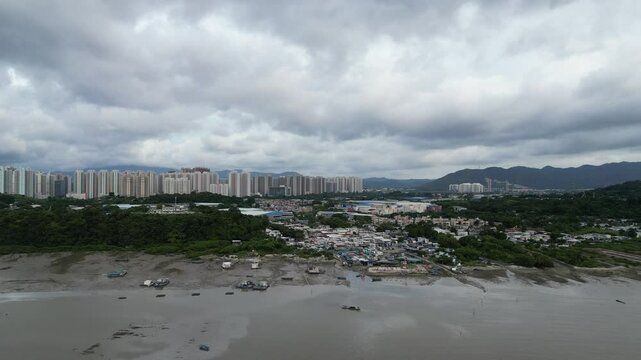 a Lau Fau Shan Seafood Fishing Village, Feb 18 2023