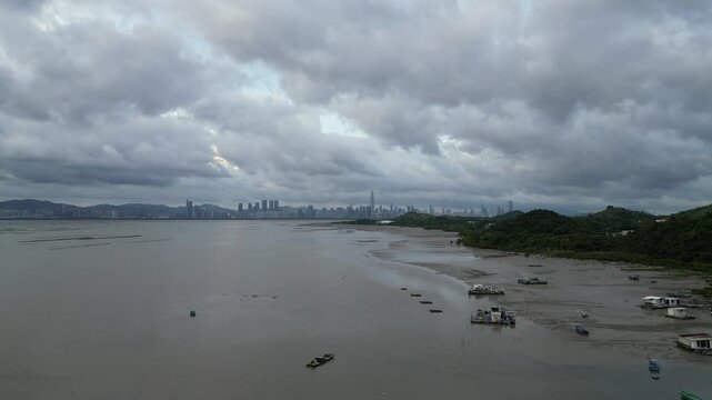 a Lau Fau Shan Seafood Fishing Village, Feb 18 2023