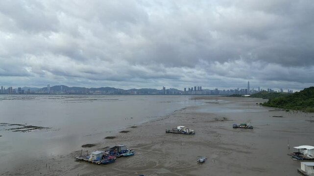 a Lau Fau Shan Seafood Fishing Village, Feb 18 2023