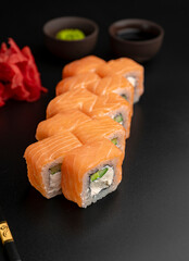 Classic Philadelphia roll with cucumber