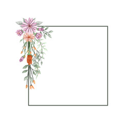 Obraz premium Floral Arrangement perfect for your design need, for invitation, pattern, border, and background