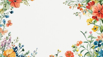 Garden Theme Wedding Invitation whimsical garden-themed wedding invitation 